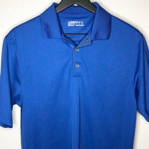 Nike Golf 100% polyester Dri Fit polo shirt Y2K